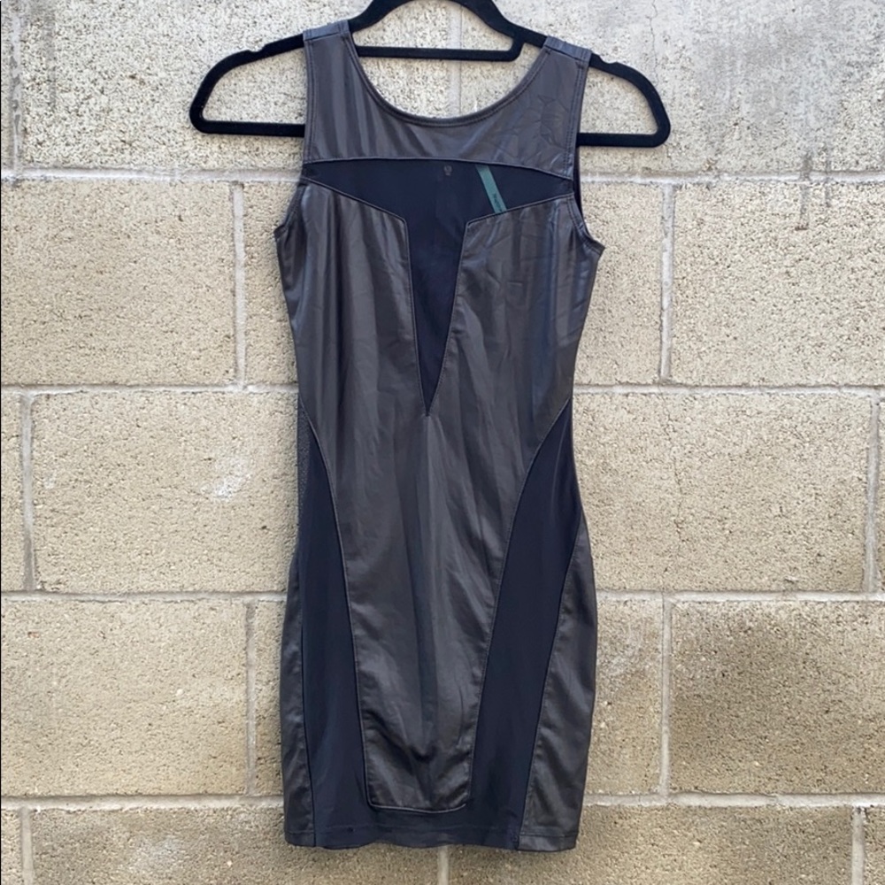 Mesh black dress